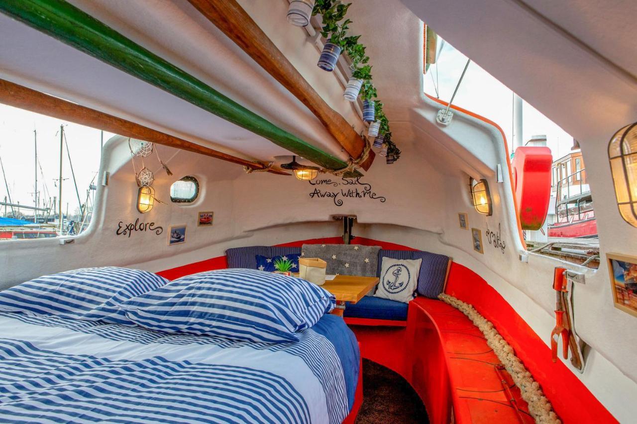 Polarstern - Unique Boatstay! Monnickendam Ngoại thất bức ảnh